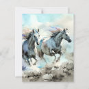 Recherche de mustang sauvage cartes postales Chevaux