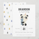 Recherche de gouttes de pluie invitations Minimaliste