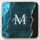 Recherche de bleu turquoise dessous de verres Agiter