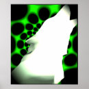 Recherche de araignée noire posters Vert