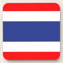 Recherche de thaïlande dessous de verres Drapeau