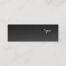 Zoek naar witte wolken visitekaartjes Foto