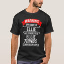 Recherche de ellie tshirts Drôle
