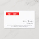 Recherche de pigiste cartes visite Photographe