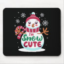 Recherche de joli noël tapis souris Bonhomme de neige