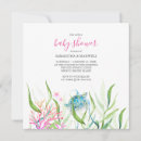 Recherche de douche pour le bébé invitations Fille