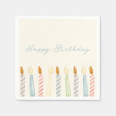 Recherche de joyeux anniversaire serviettes Classique