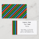 Recherche de vert bleu cartes visite Rayures