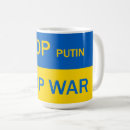 Recherche de drapeau russe tasses Ukraine