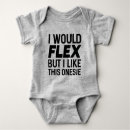 Recherche de muscle bébé vêtements Drôle