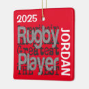 Recherche de rugby ornements Joueur de rugby