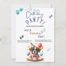 Recherche de de boxeur invitations Aquarelle