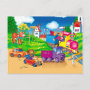 Recherche de voitures cartes postales Pour enfants