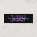 Recherche de noir et pourpre Monogramme