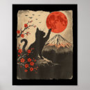Zoek naar retro kat kunst Japanse