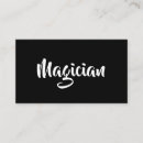 Zoek naar poker visitekaartjes Goochelaar
