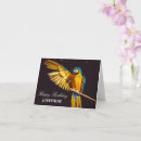 Recherche de joli oiseau vœux cartes Tropical