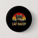 Recherche de amoureux des chats badges Vintage