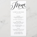 Recherche de noir et blanc menus Écriture