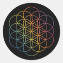 Recherche de fleur de vie autocollants Géométrie sacrée