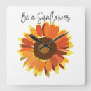 Recherche de tournesol horloges Moderne
