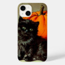 Recherche de chat vintage iphone coques Citrouille