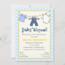 Recherche de et point de polka jaune invitations Baby