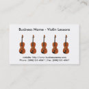 Zoek naar viool visitekaartjes Muzikaal