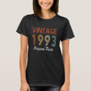 Recherche de anniversaire vintage 1993 tshirts Année