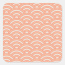 Recherche de motif vagues autocollants Minimaliste