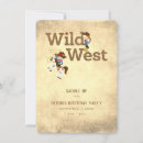 Recherche de de cowboy anniversaire invitations Wild west