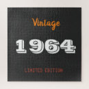 Recherche de anniversaire vintage puzzles D'anniversaire