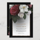Recherche de rose rouge mariage invitations Luxe