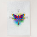Recherche de dragonfly puzzles Aquarelle