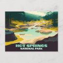 Recherche de parc national de hot springs cartes postales Paysage
