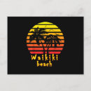 Recherche de plage waikiki cartes postales Été