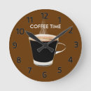 Zoek naar koffietijd posters klokken Design