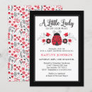 Recherche de de coccinelle baby shower invitations Adorable