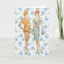 Recherche de mode et couture vœux cartes Vintage