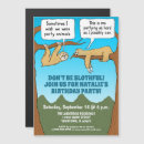 Recherche de paresse invitations Dessin animé