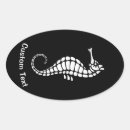 Recherche de hippocampe autocollants Blanc
