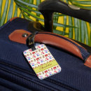 Recherche de chats bagages étiquettes Motif