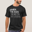 Recherche de usher tshirts Légende