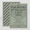 Recherche de vieille école invitations Typographie