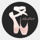 Recherche de danse de ballet autocollants Danseur
