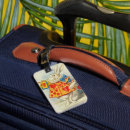 Recherche de pays bagages étiquettes Coeurs