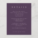 Recherche de pourpre 11x14 invitations Pour eux