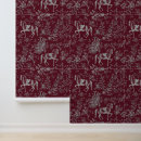 Recherche de rouge et gris art Toile
