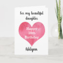 Recherche de coeurs roses vœux cartes Fille