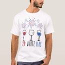 Recherche de vin rouge tshirts 4 juillet